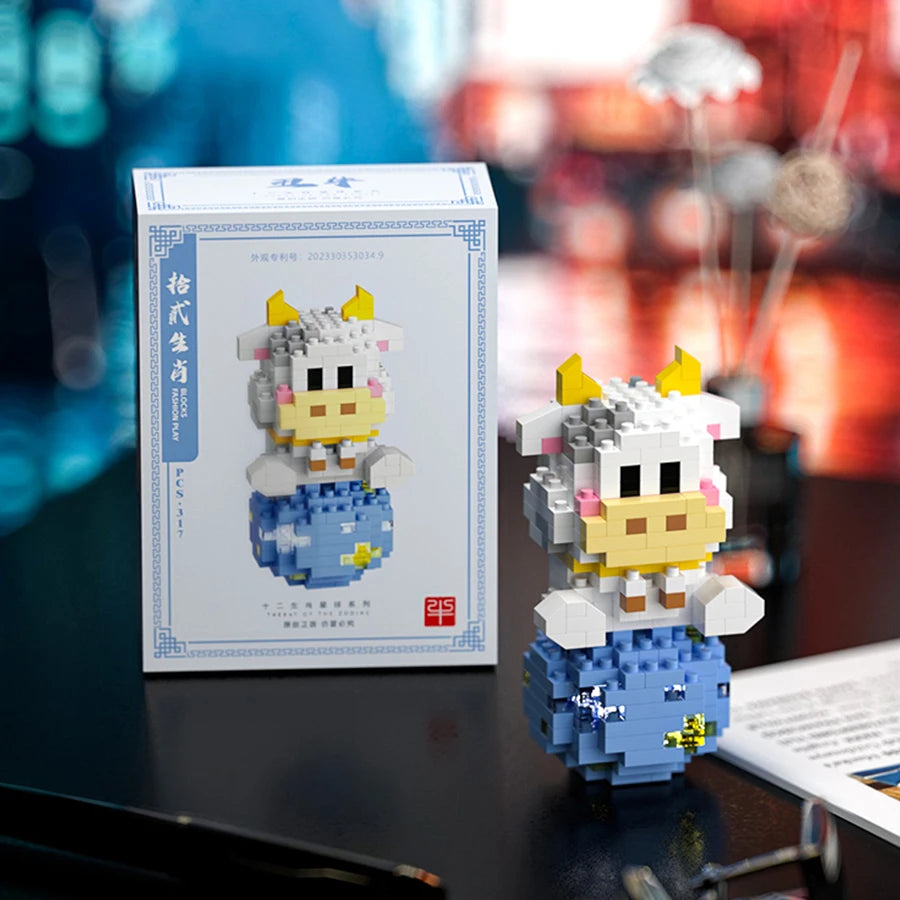 Chinese Zodiac Mini Building Blocks