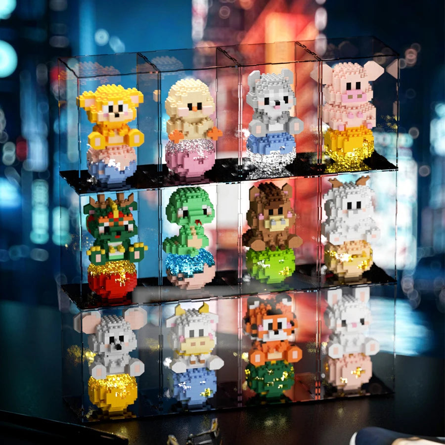 Chinese Zodiac Mini Building Blocks