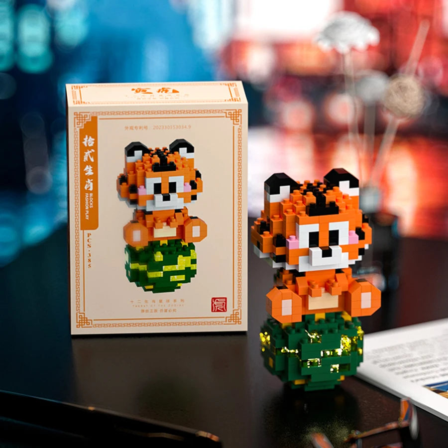 Chinese Zodiac Mini Building Blocks
