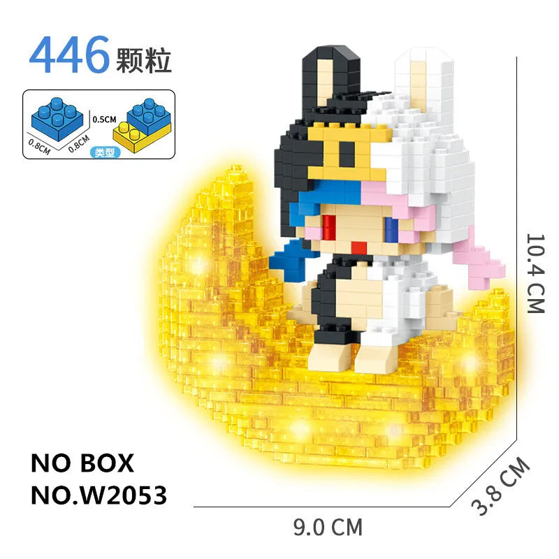 Kawaii 12 Zodiac Signs (+ DEVIL/LOVE version), Educational Building Block
