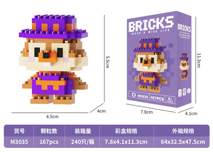Juego de bloques de construcción educativos unisex OEM, estilo rompecabezas, juguete de construcción DIY