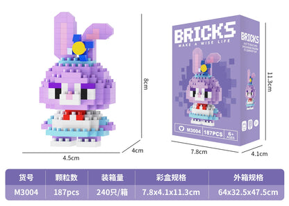 Juego de bloques de construcción educativos unisex OEM, estilo rompecabezas, juguete de construcción DIY