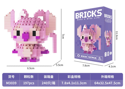 Juego de bloques de construcción educativos unisex OEM, estilo rompecabezas, juguete de construcción DIY