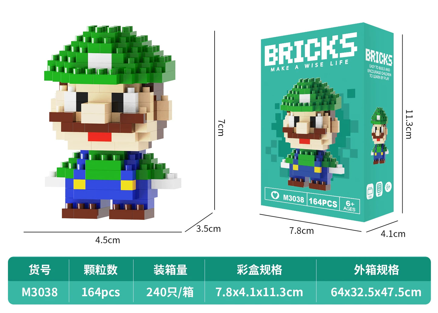 Juego de bloques de construcción educativos unisex OEM, estilo rompecabezas, juguete de construcción DIY
