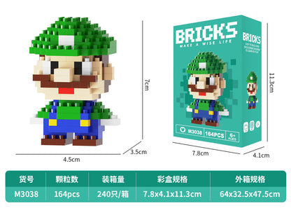 Juego de bloques de construcción educativos unisex OEM, estilo rompecabezas, juguete de construcción DIY