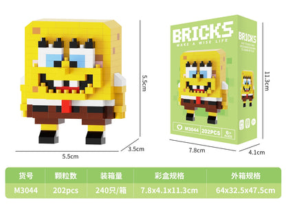 Juego de bloques de construcción educativos unisex OEM, estilo rompecabezas, juguete de construcción DIY