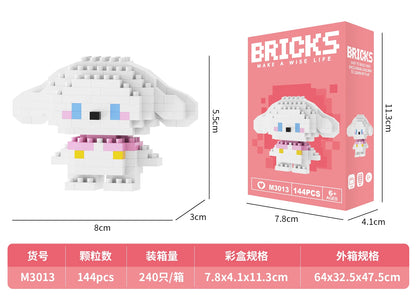 Juego de bloques de construcción educativos unisex OEM, estilo rompecabezas, juguete de construcción DIY