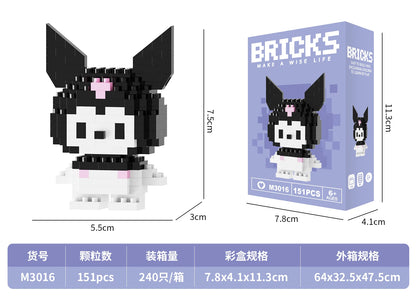 Juego de bloques de construcción educativos unisex OEM, estilo rompecabezas, juguete de construcción DIY