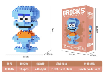 Juego de bloques de construcción educativos unisex OEM, estilo rompecabezas, juguete de construcción DIY
