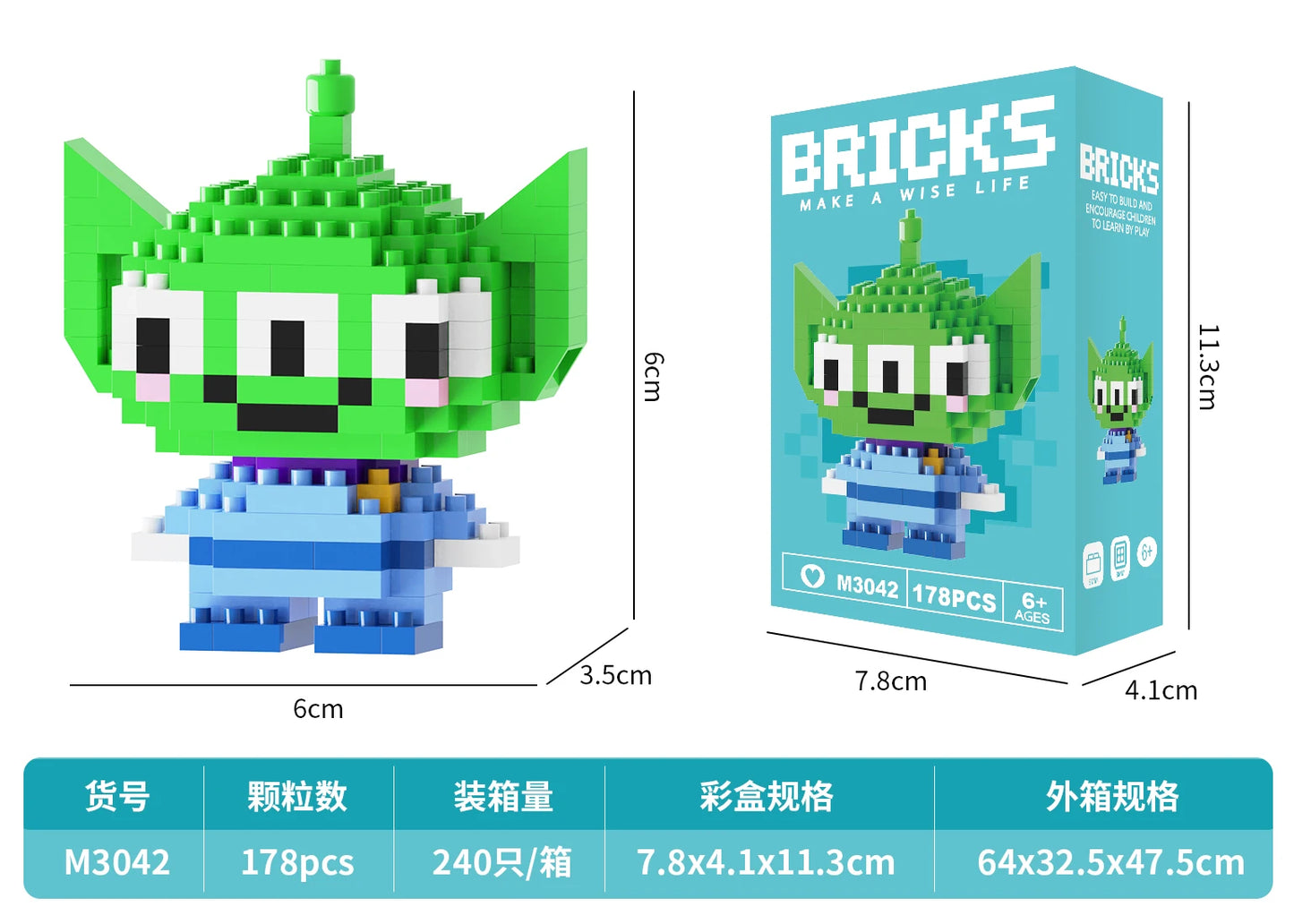 Juego de bloques de construcción educativos unisex OEM, estilo rompecabezas, juguete de construcción DIY