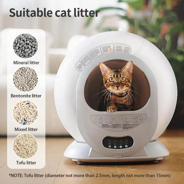 Electric Smart Self Cleaning Cat Toilet Automatic Cat Toilet Intelligent Litter Box