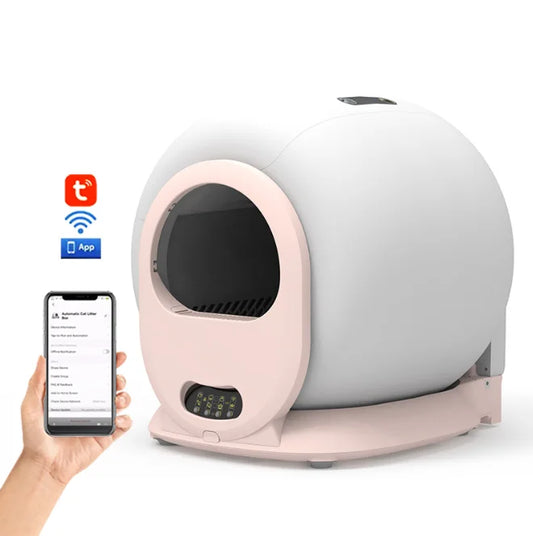 Arena De Gato Automatic Cleaning Poop Factory Smart Auto Cat Litter Box Wholesale