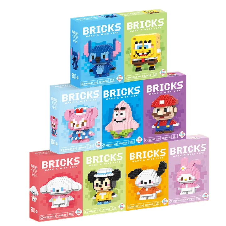 Juego de bloques de construcción educativos unisex OEM, estilo rompecabezas, juguete de construcción DIY