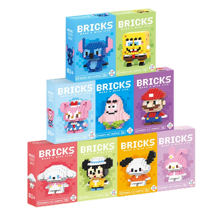 Juego de bloques de construcción educativos unisex OEM, estilo rompecabezas, juguete de construcción DIY