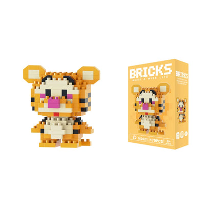 Juego de bloques de construcción educativos unisex OEM, estilo rompecabezas, juguete de construcción DIY
