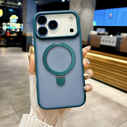 Phone case 16 Magnetic Bracket Transparent