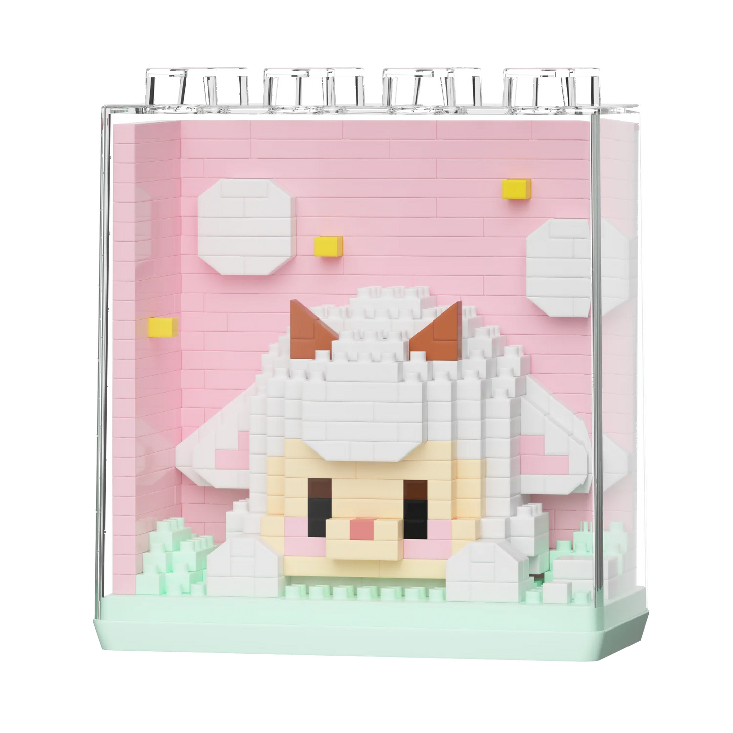 HUIQIBAO Cute animal Micro Model, Bloques de construcción DIY educativos