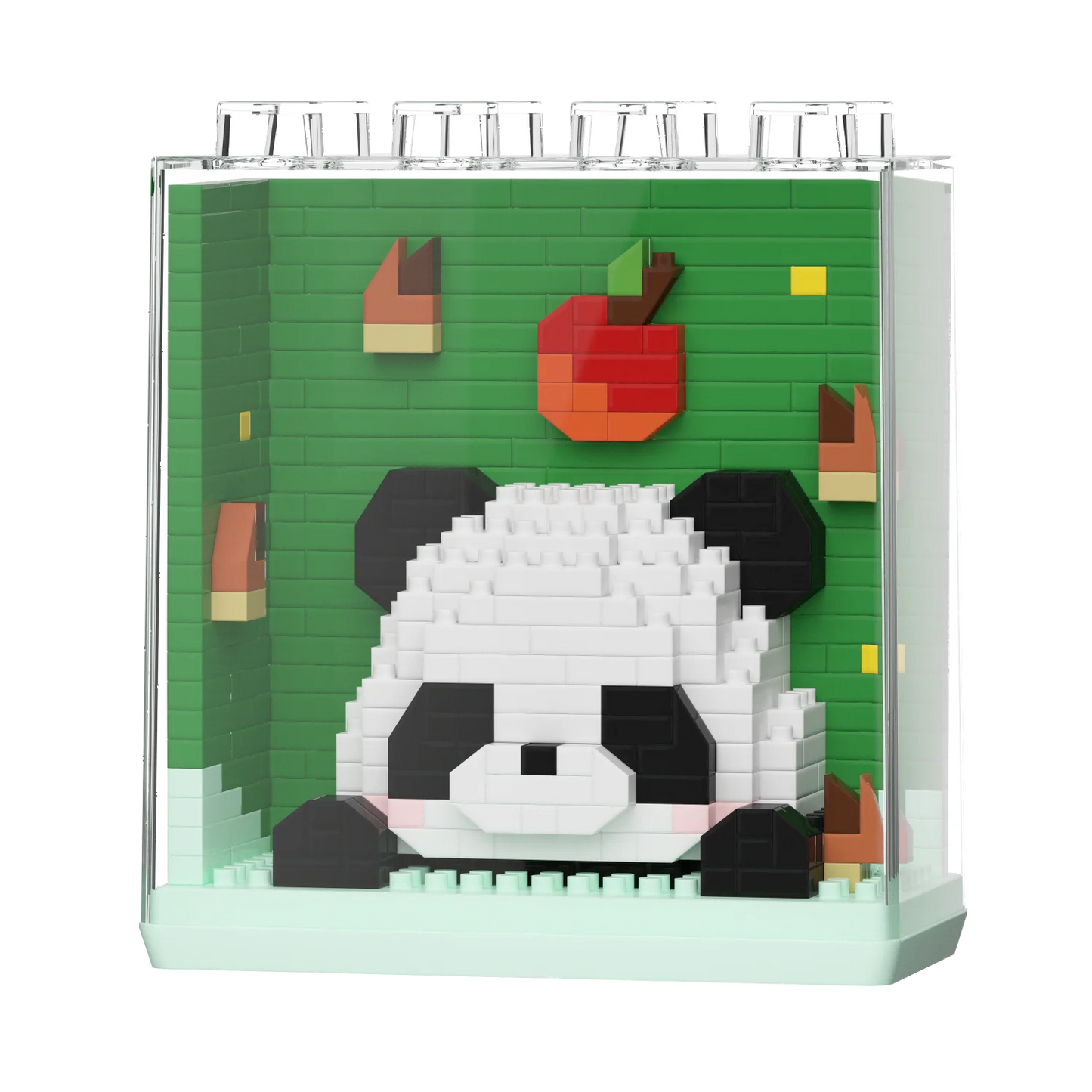 HUIQIBAO Cute animal Micro Model, Bloques de construcción DIY educativos