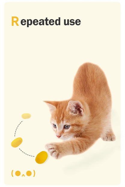 Los juguetes para gatos son naturales puros, sin teñir, sin decoloración, secado completo, con cocones de crisalis y gusano de seda para diversión de artefactos para gatos