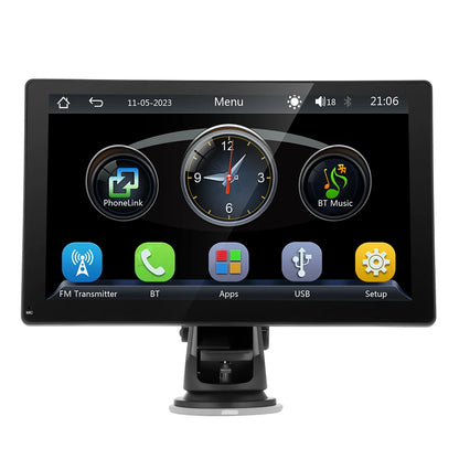 9 "portátil inalámbrico Carplay estéreo de coche Android Auto Radio de coche Bluetooth navegación GPS FM AUX reproductor Multimedia de coche