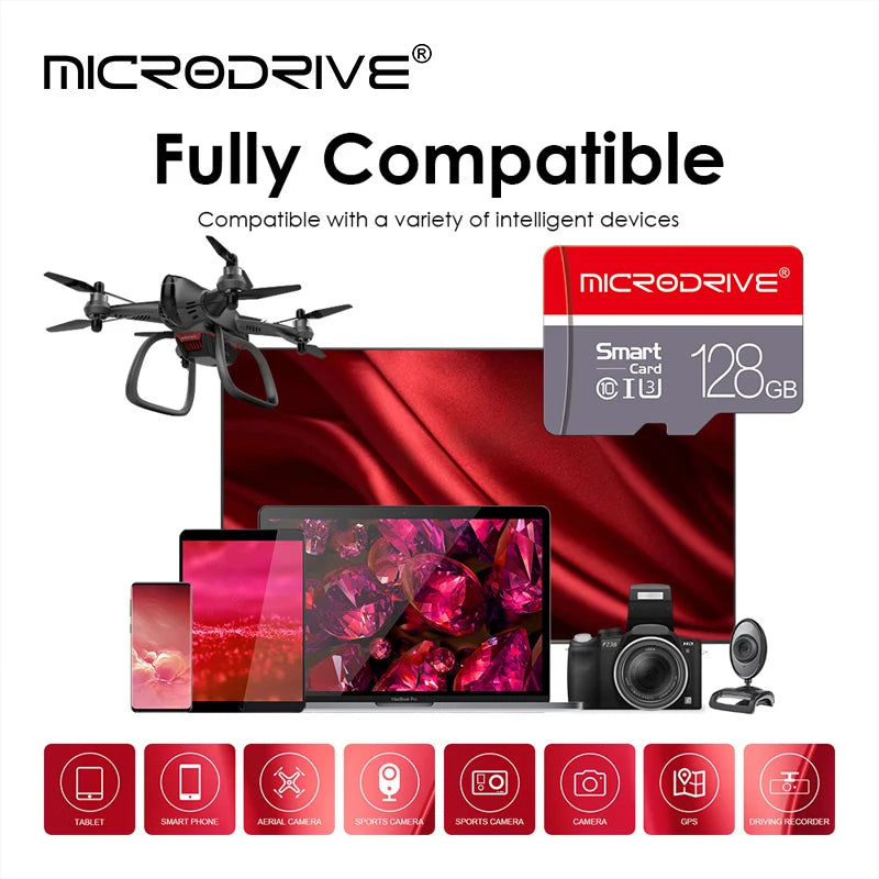 Tarjeta de memoria Mini SD de alta velocidad, 256GB, Clase 10, Micro TF, memoria USB, 4GB, 8GB, 16GB, 32GB, 64GB, 128GB para teléfono inteligente