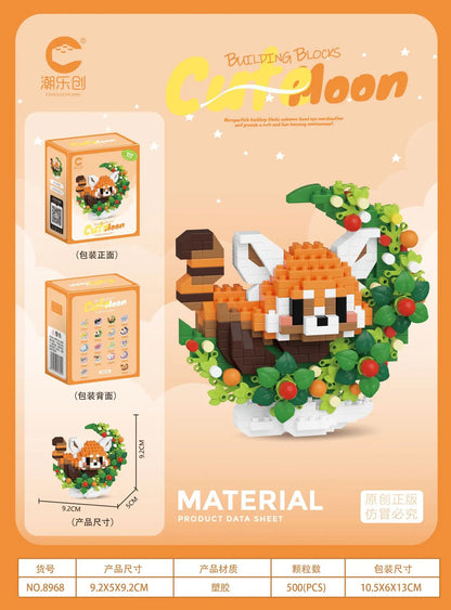 Mini mascotas adorables, bloques de construcción pequeños DIY