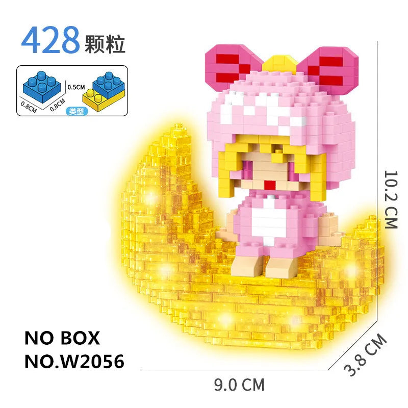 Kawaii 12 Signos del Zodiaco (+ versión DIABLO/AMOR), Bloque de Construcción Educativo