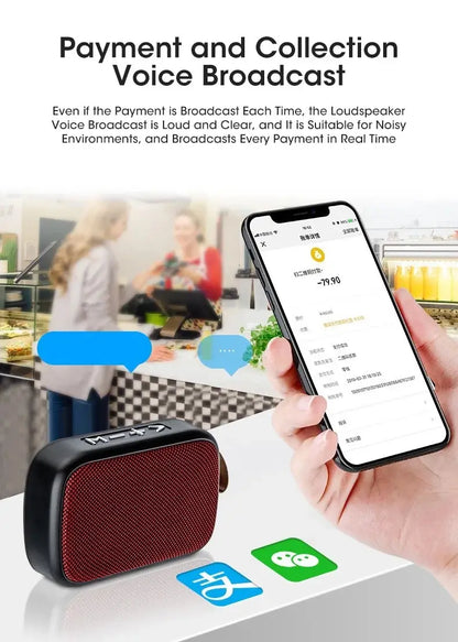 New Wireless  Speaker Outdoor Portable Subwoofer Mini Speaker Home Cloth Card Speaker