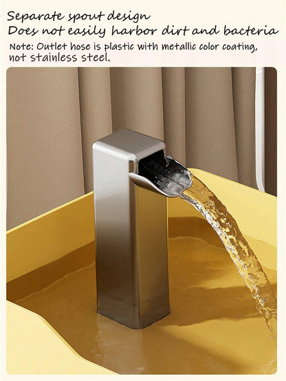 Fuente de agua para gatos, filtro automático, bebedero transparente para gatos, USB, antiseco, filtrado recircular, dispensador de agua con bomba