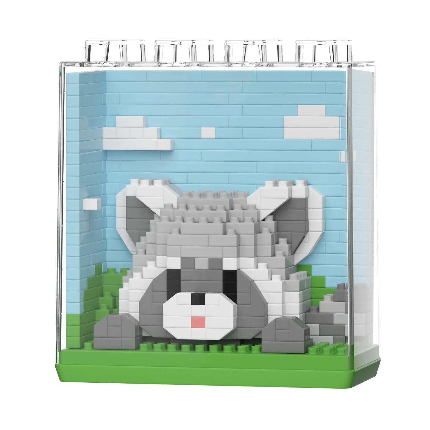 HUIQIBAO Cute animal Micro Model, Bloques de construcción DIY educativos