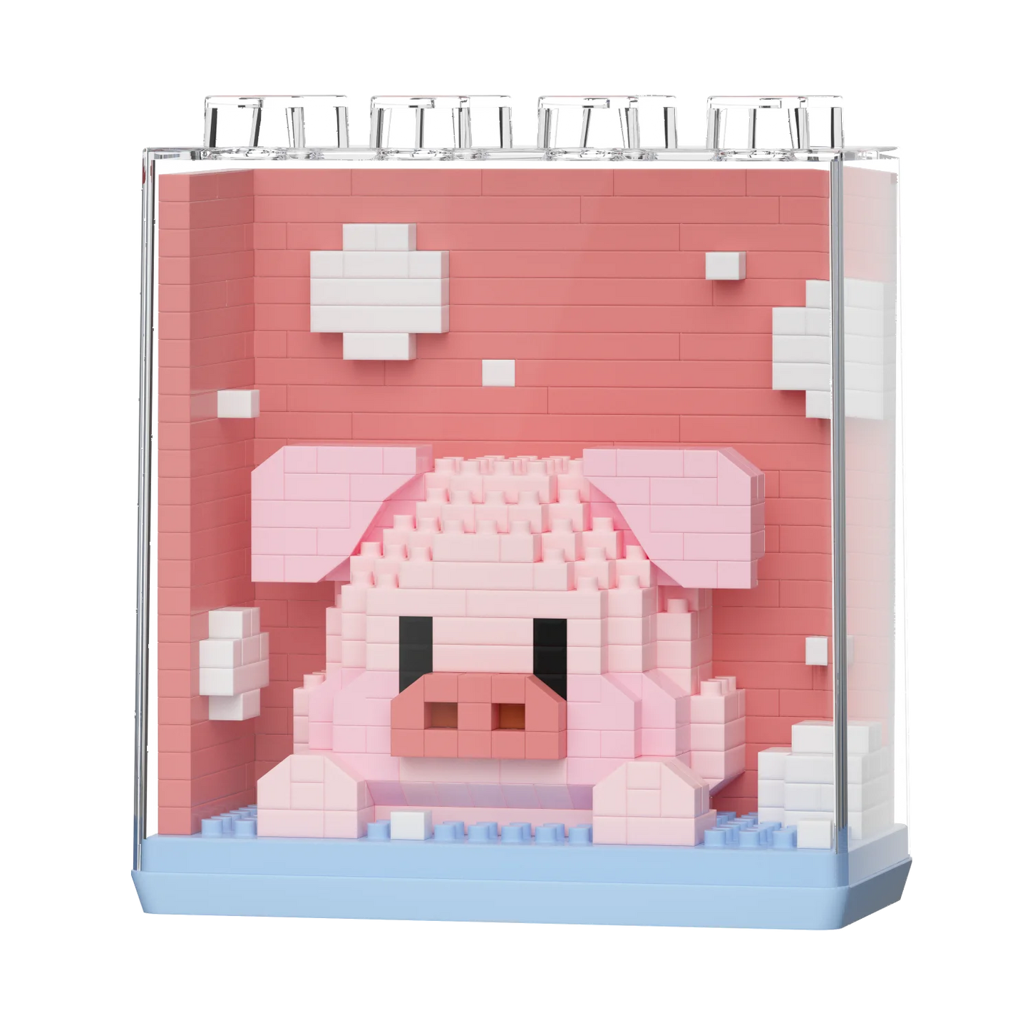 HUIQIBAO Cute animal Micro Model, Bloques de construcción DIY educativos