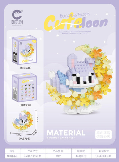 Mini mascotas adorables, bloques de construcción pequeños DIY