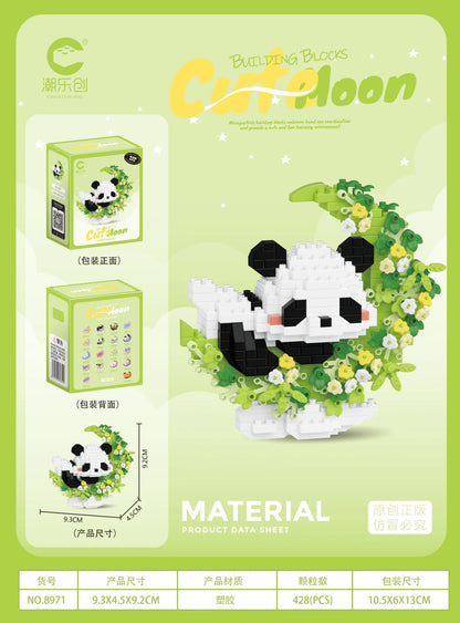 Mini mascotas adorables, bloques de construcción pequeños DIY