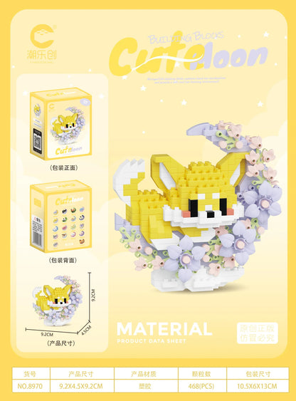 Mini mascotas adorables, bloques de construcción pequeños DIY